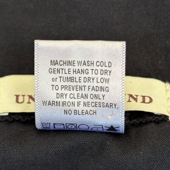 Prairie Underground Organic Cotton Shift Mini Dress Minimalist Black Size M - Picture 12 of 12